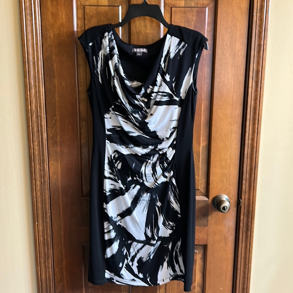 Black and white dress!